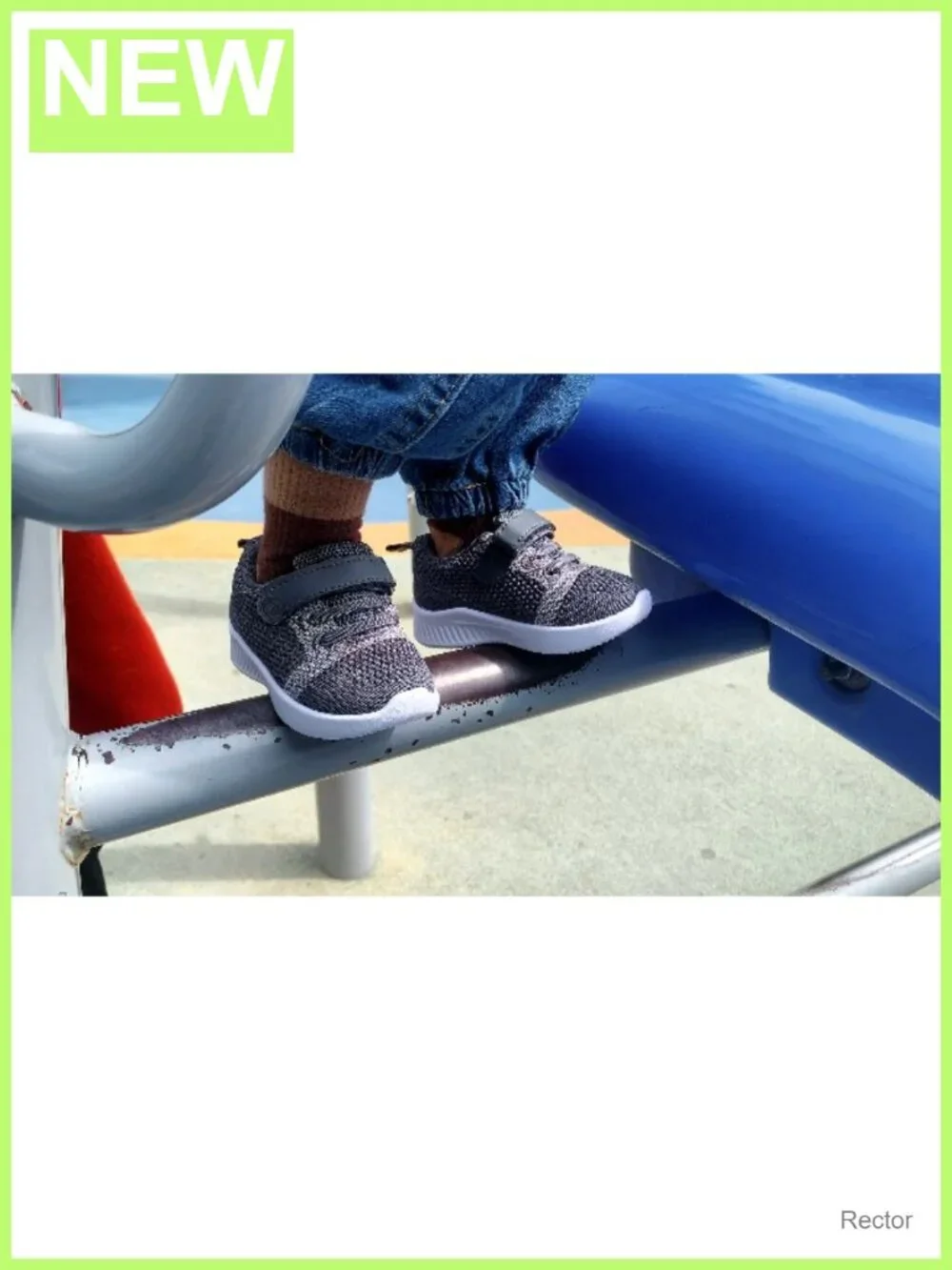 Toddler Little Kid Boys Girls Knit Athletic Sneakers Hook and Loop